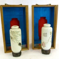     A pair of Chinese porcelain small vases Hammer: £53,000