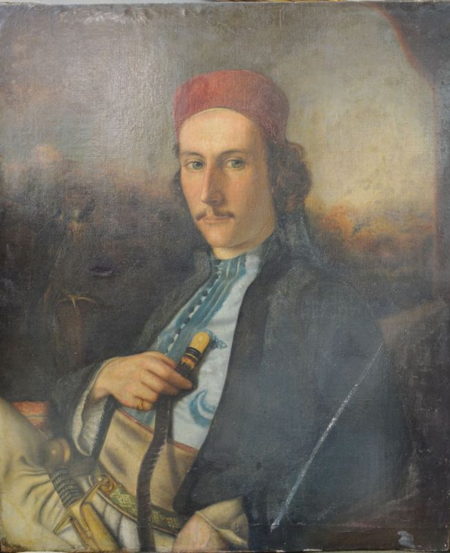 In the manner of William Pether.HALF LENGTH PORTRAIT OF A FLEMISH MAN. Oil on canvas, 76 x 63 cms  Hammer: £5,500