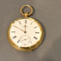 An 18ct. Gold Pocket Watch "The Ludgate" Watch By J W Benson, London, 104.9g all in Hammer : £700